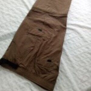 Nordic Track Men NWT Convertible Cargo Pants Size 36" W X 30" L Outdoors